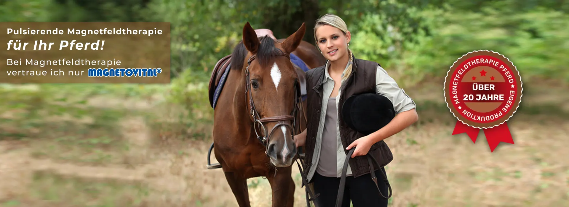 Magnetovital Magnetfeldtherapie – für das Wohlbefinden Ihres Pferdes